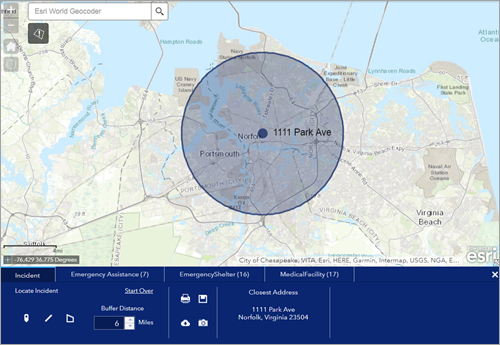 Display information about an incident Display information about an incident